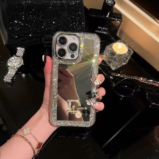 Glamorous Beauty Mirror iPhone-hoesje – Make-up en stijl voor onderweg!