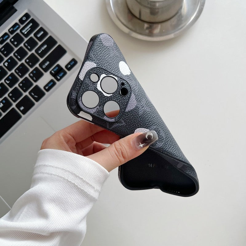 Klasické barevné kožené pouzdro na iPhone Lou