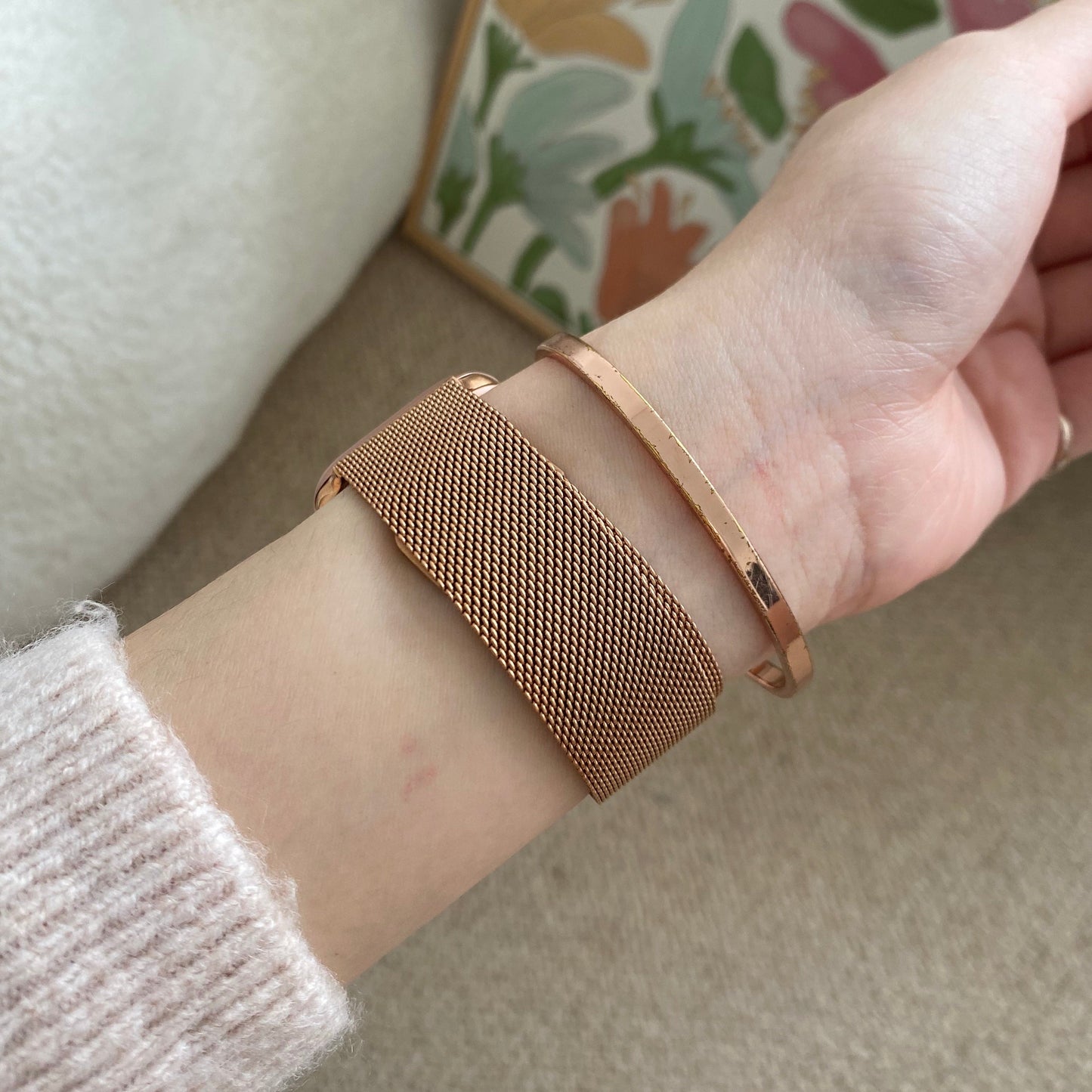 Zegarek z paskiem Milanese Mesh Watch