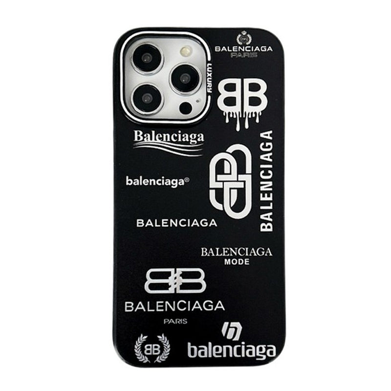BB Black & Silver iPhone Case