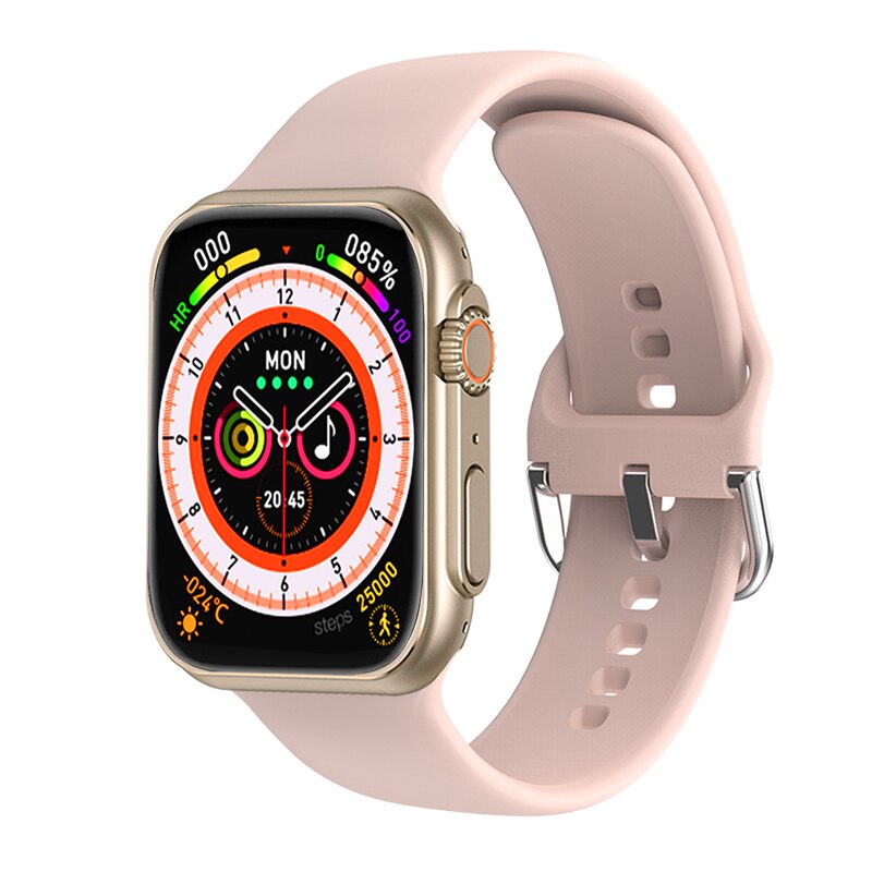 NOWY Ultra Watch Męski inteligentny zegarek Seria 8 Smartwatch z dostępem do drzwi NFC dla Androida Apple Phone Watch Bands