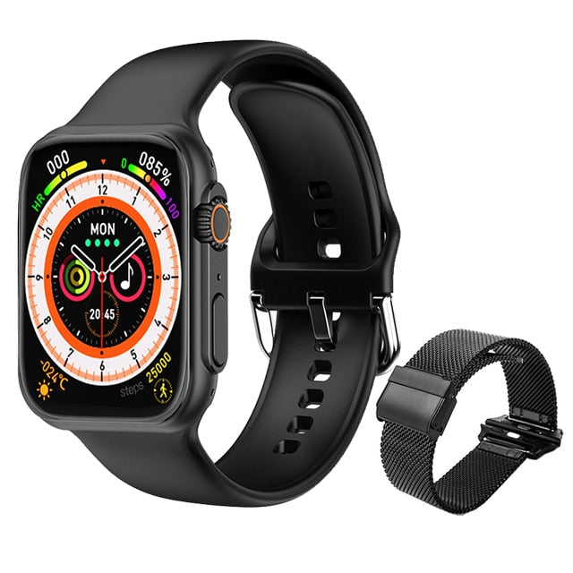 NOWY Ultra Watch Męski inteligentny zegarek Seria 8 Smartwatch z dostępem do drzwi NFC dla Androida Apple Phone Watch Bands