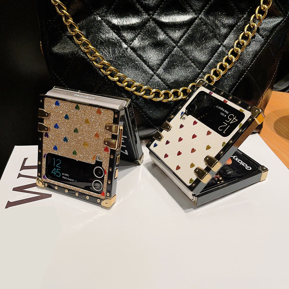 Квадратный чехол для Samsung Galaxy Z Flip6/5/4/3 5G «Кольцо поклонения»