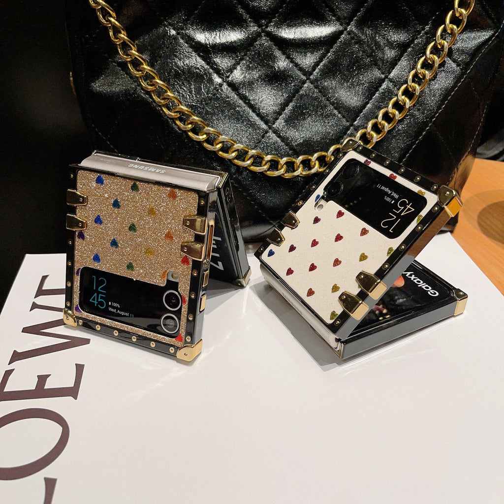 Samsung Galaxy Z Flip6/5/4/3 5G Square Case "Devotion Ring"