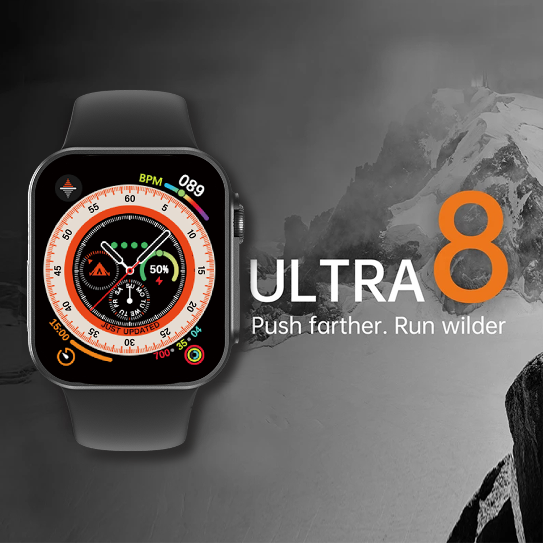 NOWY Ultra Watch Męski inteligentny zegarek Seria 8 Smartwatch z dostępem do drzwi NFC dla Androida Apple Phone Watch Bands