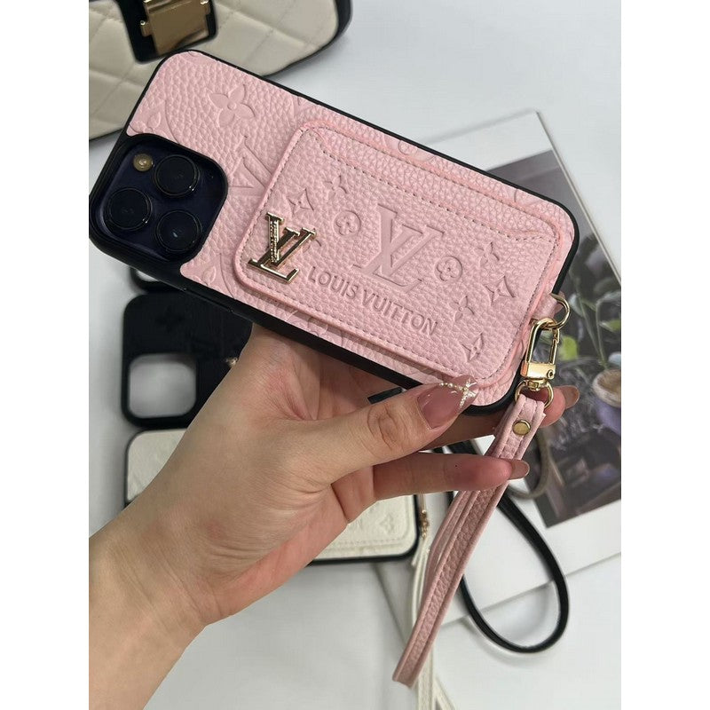 Lou Four Colors Card Bag Pouzdro na iPhone