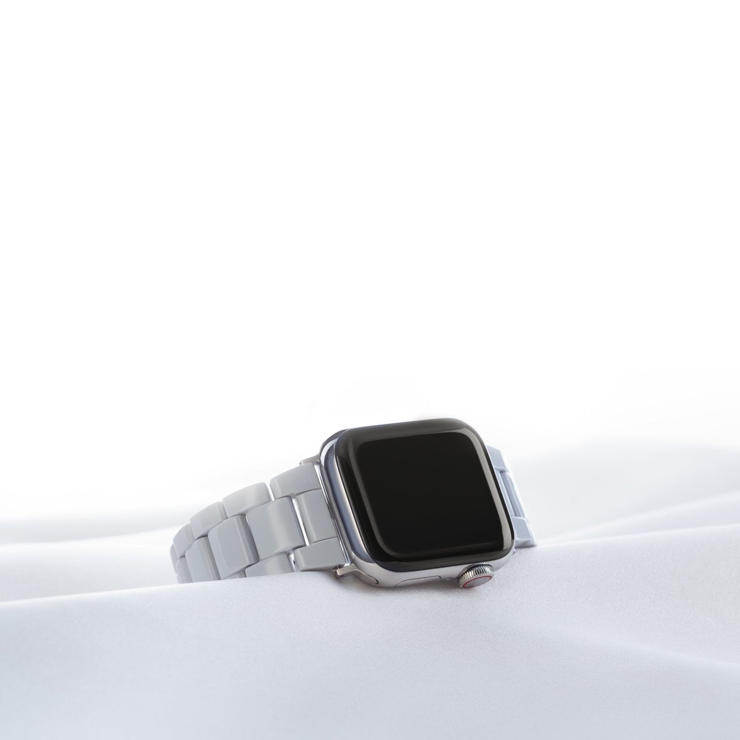 Bracelet Apple Watch en gris clair