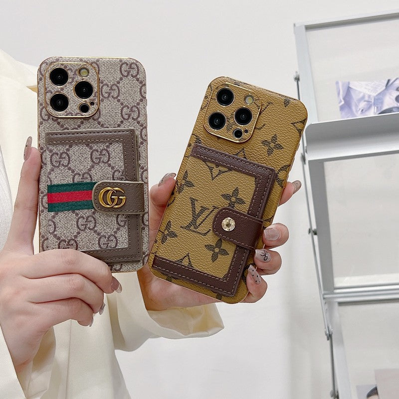 Lou Classic Color Card Bag Pouzdro na iPhone