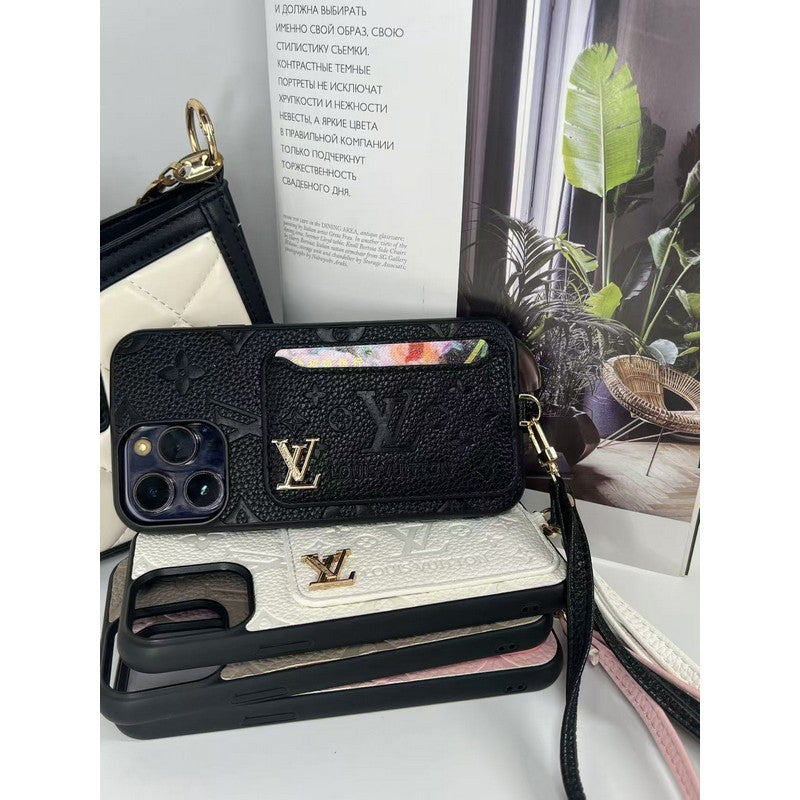 Husă pentru iPhone Lou Four Colors Card Bag