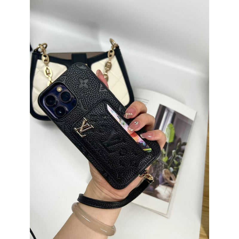 Husă pentru iPhone Lou Four Colors Card Bag