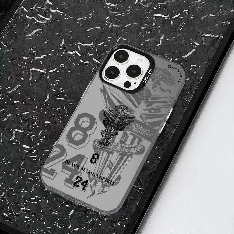Custodia unica per iPhone 【commemorativa Black Mamba】
