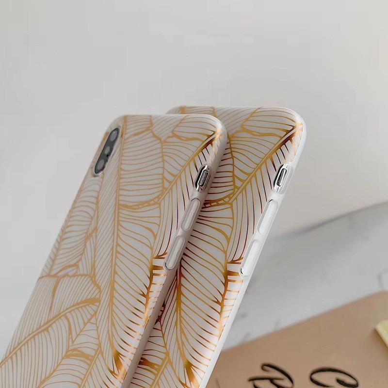 Goldene Blatt-iPhone-Hülle