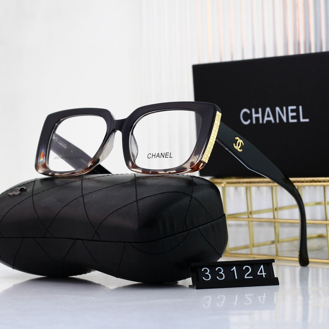 Négyzet alakú vastag keretű divatszemüveg