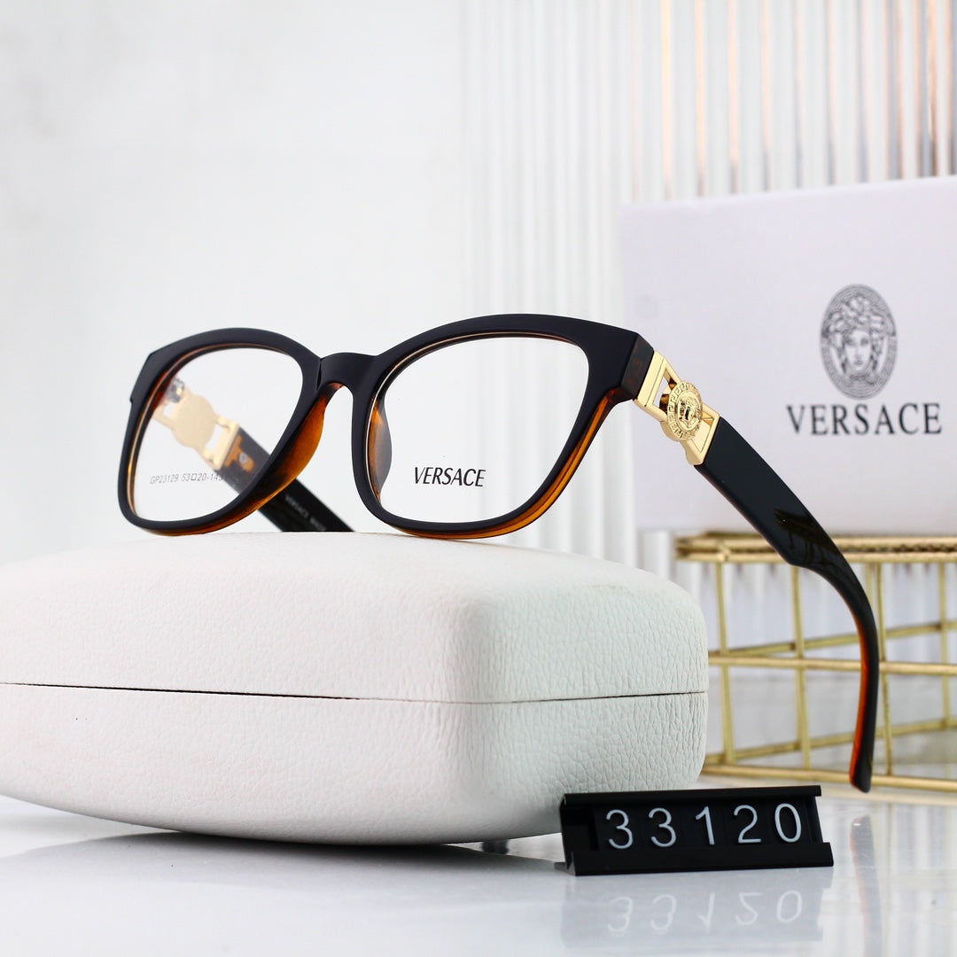 Négyzet alakú fém szemüveg