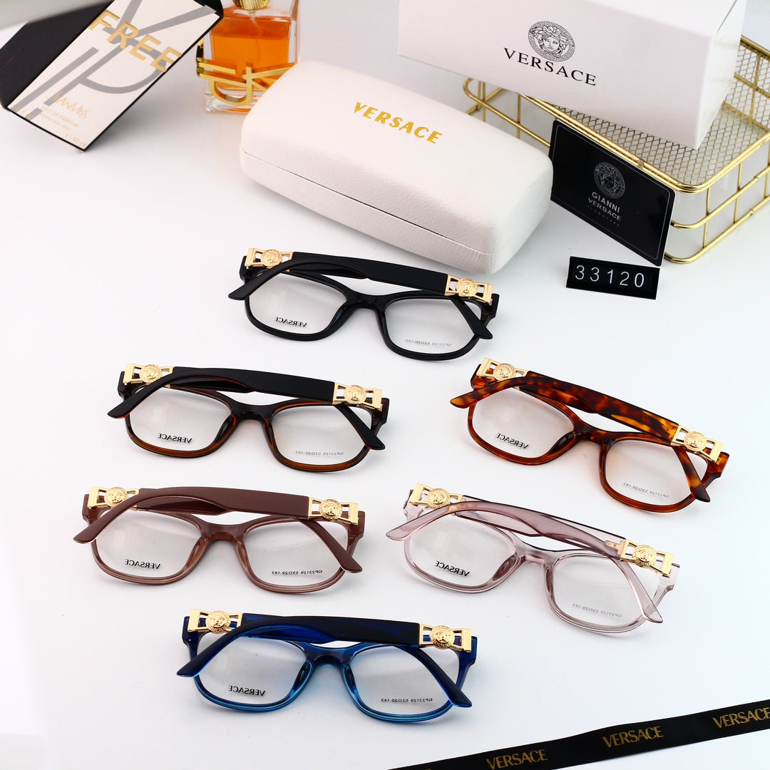 Négyzet alakú fém szemüveg