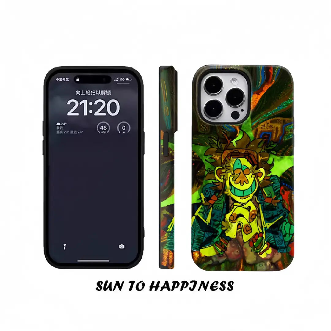 قاب آیفون گلدار