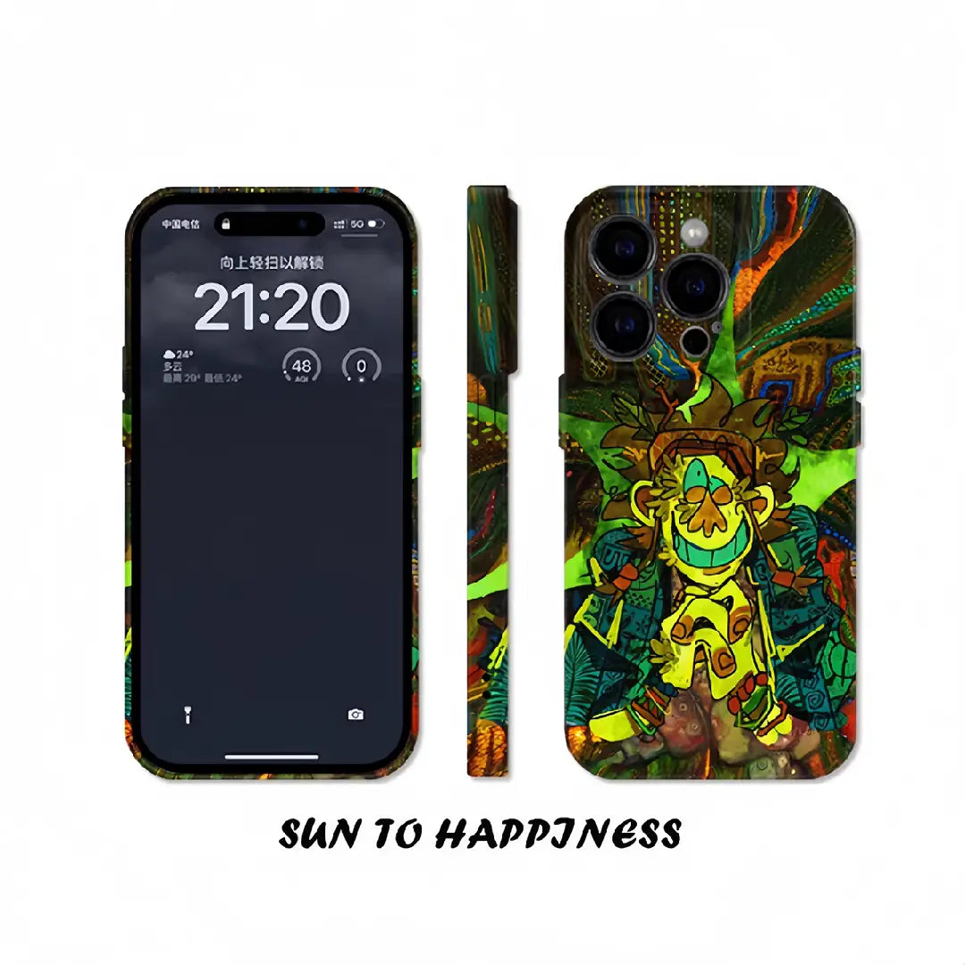 قاب آیفون گلدار