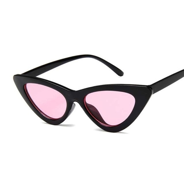 Nové Retro módní sluneční brýle Ženy Značka Návrhář Vintage Cat Eye Černá Bílá Sluneční brýle Dámská Dáma UV400 Oculos