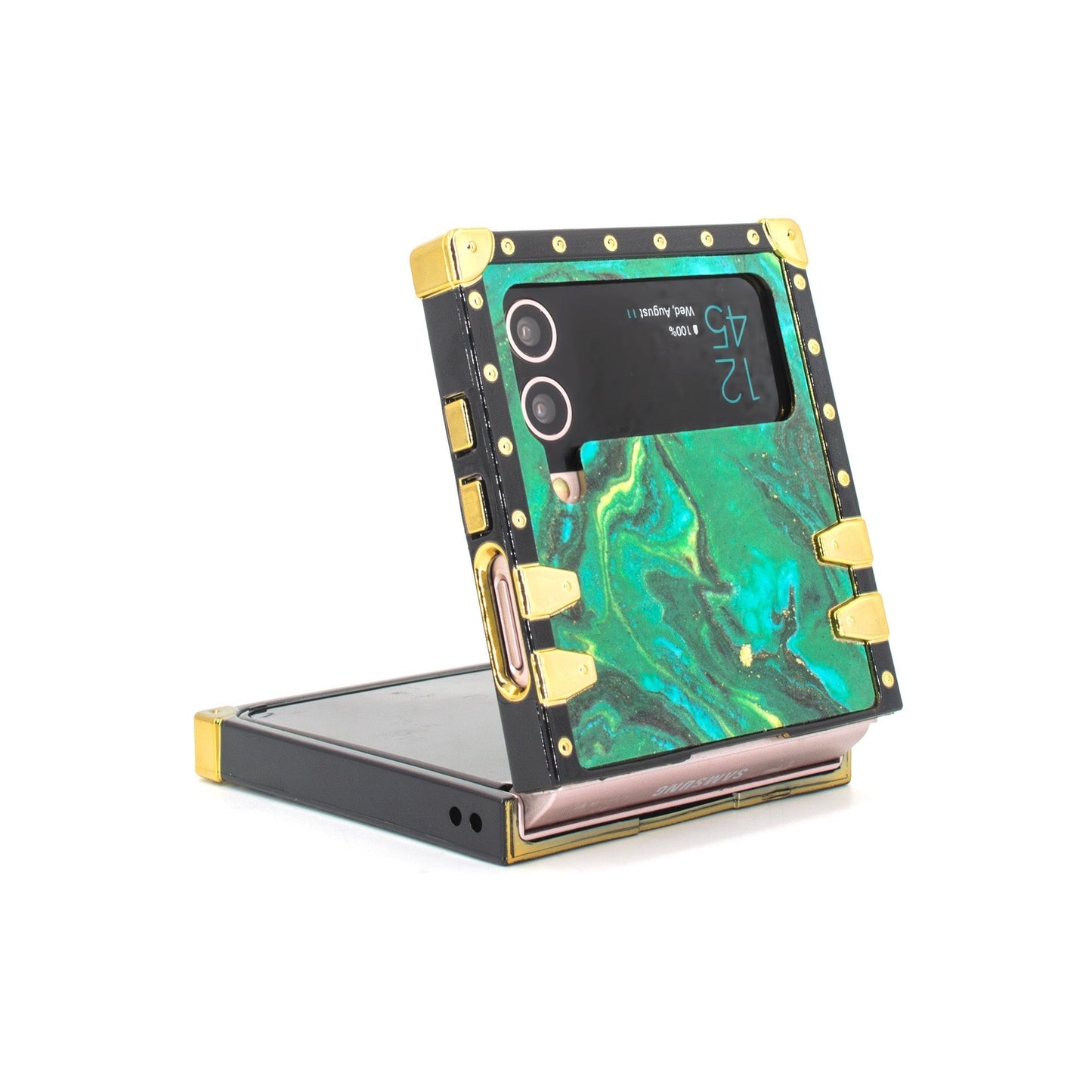 삼성 갤럭시 Z 플립6/5/4/3 5G 스퀘어 케이스 "이사비스"