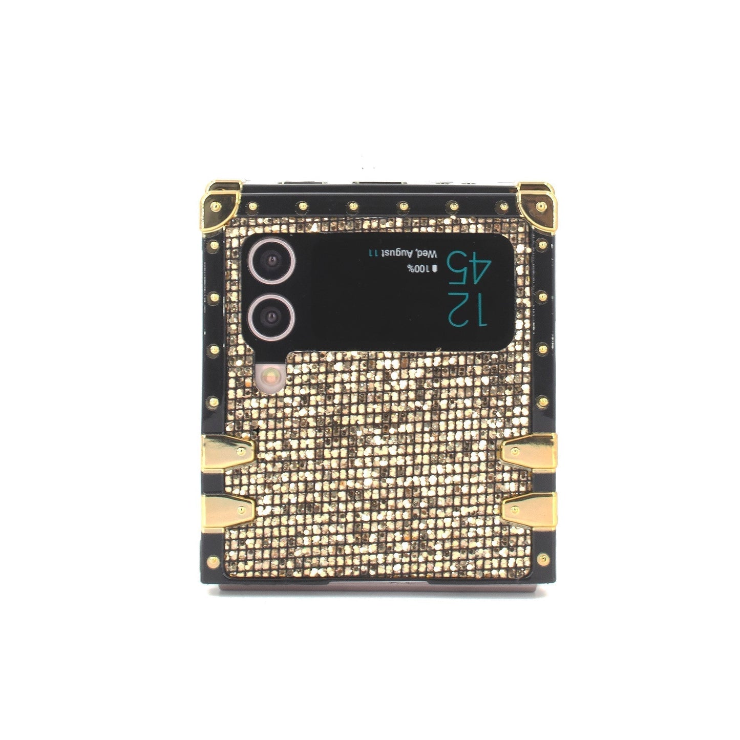 Квадратный чехол для Samsung Galaxy Z Flip6/5/4/3 5G "Пирит"