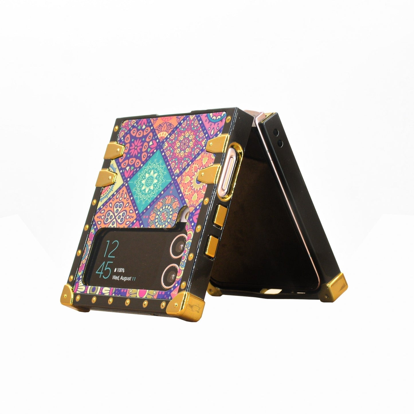 Kwadratowe etui do Samsunga Galaxy Z Flip 6/5/4/3 5G „Arizona Ring”