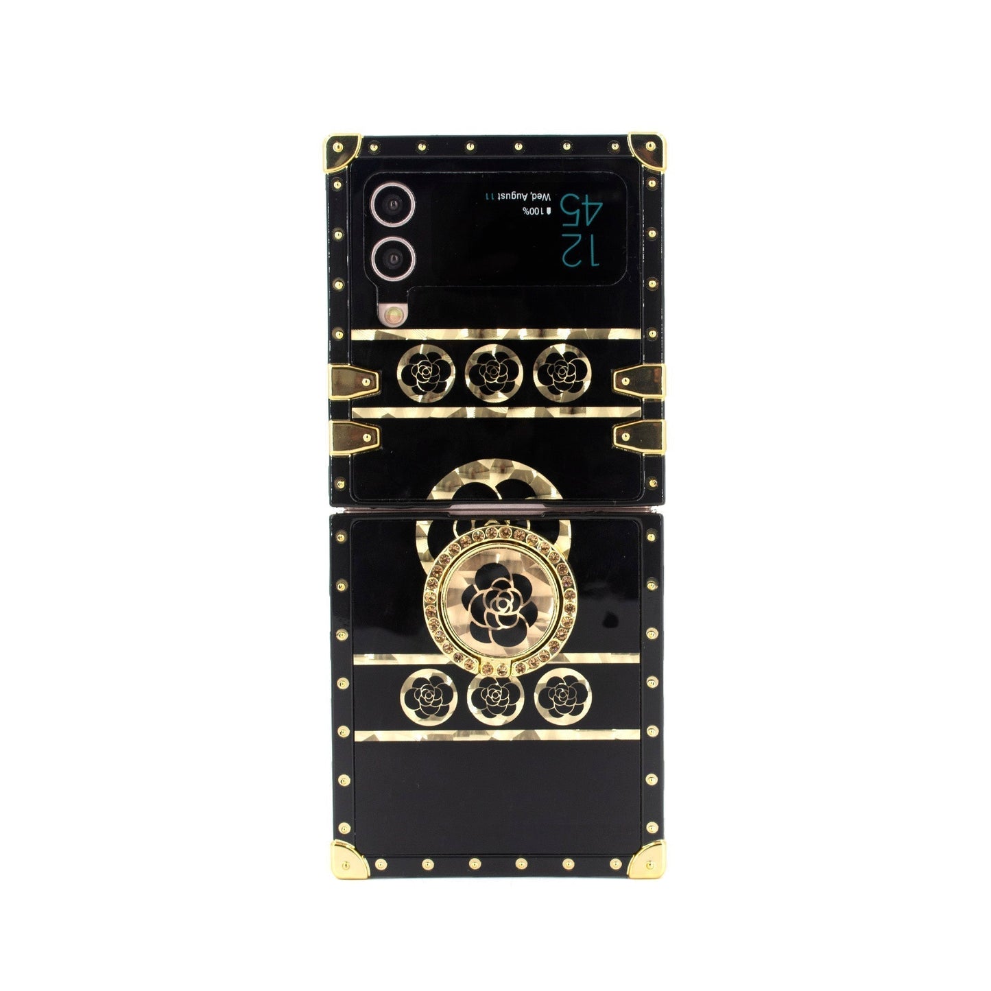 قاب مربعی 5G Samsung Galaxy Z Flip6/5/4/3 "Ring Yin"