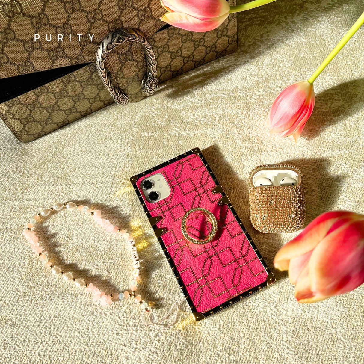 링 "마젠타"가 포함된 삼성 케이스