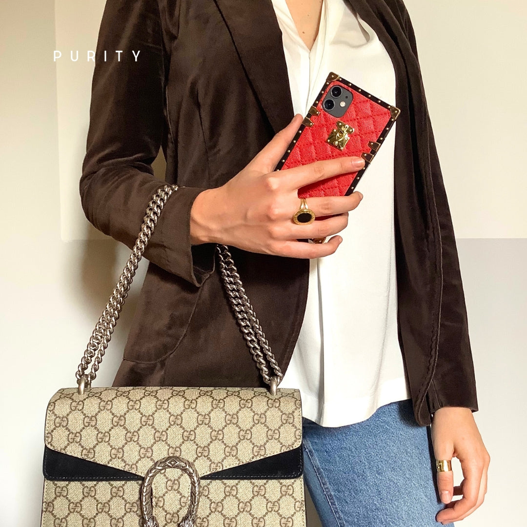 Etui Samsung „Czerwona Skóra”