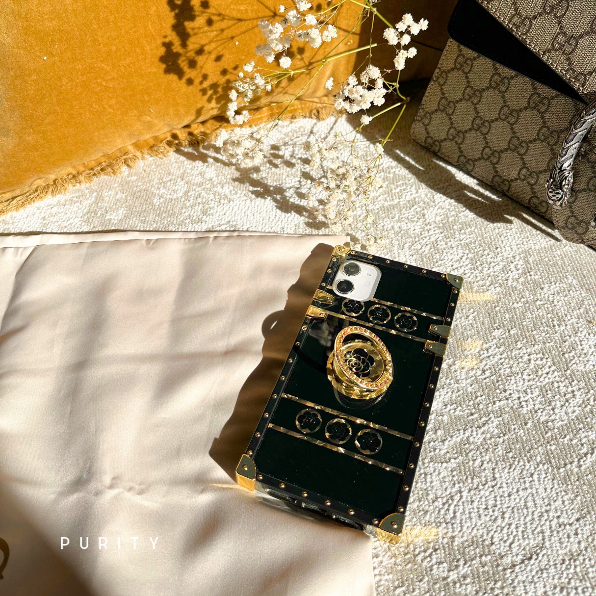 リング付きサムスンケース「陰」