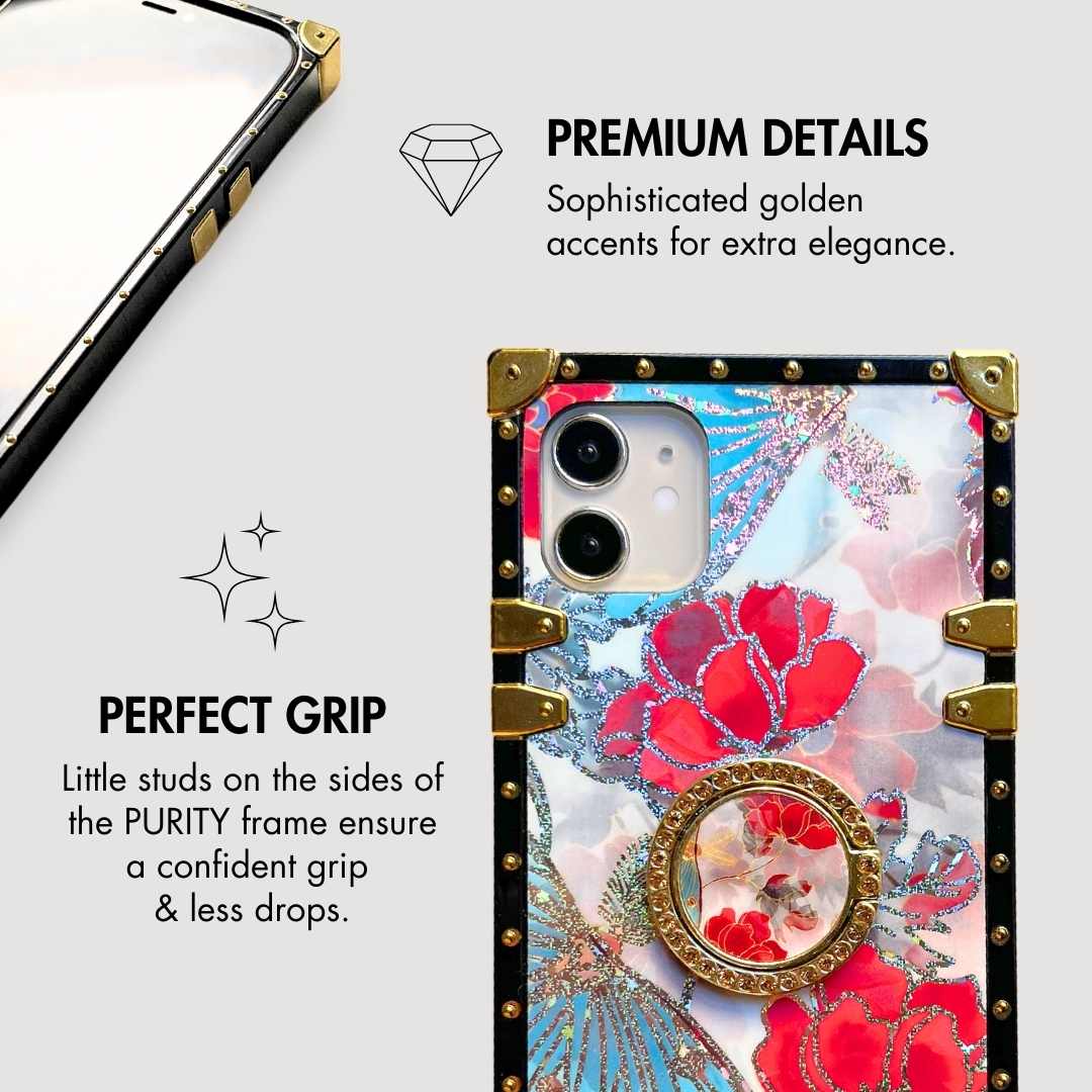 Etui Samsung z Pierścionkiem "Poppy"